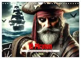 Schimmack / CALVENDO |  KI Piraten - Abenteuer der Seeräuber auf hoher See (Wandkalender 2026 DIN A4 quer), CALVENDO Monatskalender | Sonstiges |  Sack Fachmedien