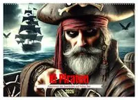 Schimmack / CALVENDO |  KI Piraten - Abenteuer der Seeräuber auf hoher See (Wandkalender 2026 DIN A2 quer), CALVENDO Monatskalender | Sonstiges |  Sack Fachmedien