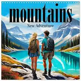 CALVENDO / Bilkova |  Mountains New Adventure (Wall Calendar 2026 12 × 12 Inch) CALVENDO 12 Month Wall Calendar | Sonstiges |  Sack Fachmedien