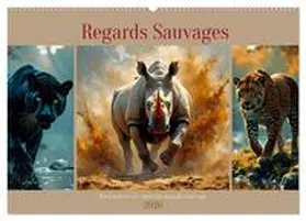 Paul - Babetts Bildergalerie / CALVENDO |  Regards Sauvages - Rencontres au c¿ur du monde sauvage (Calendrier mural 2026 DIN A2 vertical), CALVENDO calendrier mensuel | Sonstiges |  Sack Fachmedien