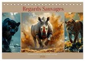 Paul - Babetts Bildergalerie / CALVENDO |  Regards Sauvages - Rencontres au c¿ur du monde sauvage (Calendrier de bureau 2026 DIN A5 vertical), CALVENDO calendrier mensuel | Sonstiges |  Sack Fachmedien