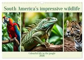 Kleemann / CALVENDO |  South America's impressive wildlife (Wall Calendar 2026 DIN A3 landscape), CALVENDO 12 Month Wall Calendar | Sonstiges |  Sack Fachmedien