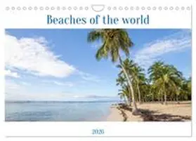 CALVENDO / Wehnert |  Beaches of the world (Wall Calendar 2026 DIN A4 landscape), CALVENDO 12 Month Wall Calendar | Sonstiges |  Sack Fachmedien