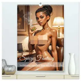 pixs:sell / CALVENDO |  Spicy Fantasy - Verführung zwischen Büro und Bett (hochwertiger Premium Wandkalender 2026 DIN A2 hoch), Kunstdruck in Hochglanz | Sonstiges |  Sack Fachmedien