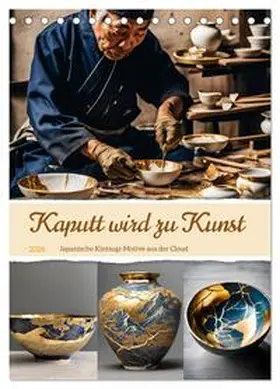 aka stine1 / CALVENDO |  Kaputt wird zu Kunst (Tischkalender 2026 DIN A5 hoch), CALVENDO Monatskalender | Sonstiges |  Sack Fachmedien