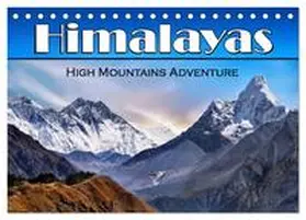 Bilkova / CALVENDO |  Himalayas high mountains adventure (Desk Calendar 2026 DIN A5 landscape), CALVENDO 12 Month DeskCalendar | Sonstiges |  Sack Fachmedien