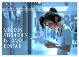 CALVENDO / Waurick |  Medizin studieren ist ganz einfach (Wandkalender 2026 DIN A3 quer), CALVENDO Monatskalender | Sonstiges |  Sack Fachmedien