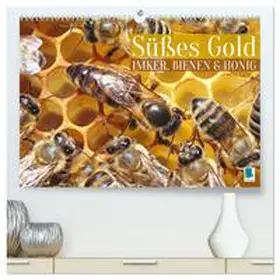 CALVENDO |  Süßes Gold: Imker, Bienen & Honig (hochwertiger Premium Wandkalender 2026 DIN A2 quer), Kunstdruck in Hochglanz | Sonstiges |  Sack Fachmedien
