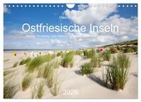 Zaglitsch / CALVENDO |  Ostfriesische Inseln - Borkum, Norderney, Juist, Baltrum, Langeoog, Spiekeroog, Wangerooge (Wandkalender 2026 DIN A4 quer), CALVENDO Monatskalender | Sonstiges |  Sack Fachmedien