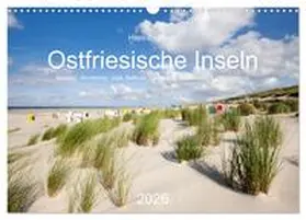 Zaglitsch / CALVENDO |  Ostfriesische Inseln - Borkum, Norderney, Juist, Baltrum, Langeoog, Spiekeroog, Wangerooge (Wandkalender 2026 DIN A3 quer), CALVENDO Monatskalender | Sonstiges |  Sack Fachmedien