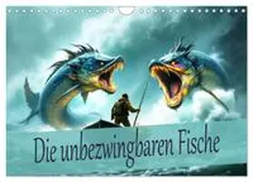 Djeric / CALVENDO |  Die unbezwingbaren Fische (Wandkalender 2026 DIN A4 quer), CALVENDO Monatskalender | Sonstiges |  Sack Fachmedien