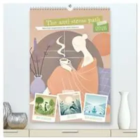 Schimak / CALVENDO |  The anti-stress path - Monthly inspirations for more balance (High Quality Premium Wall Calendar 2026 DIN A2 portrait),CALVENDO 12 Month Wall Calendar | Sonstiges |  Sack Fachmedien
