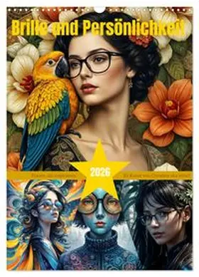 CALVENDO / aka stine1 |  Brille und Persönlichkeit (Wandkalender 2026 DIN A3 hoch), CALVENDO Monatskalender | Sonstiges |  Sack Fachmedien