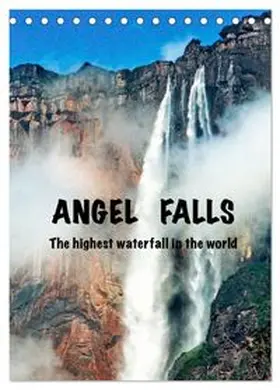 CALVENDO / Stegen |  Angel Falls The tallest waterfall in the world (Desk Calendar 2026 DIN A5 portrait), CALVENDO 12 Month DeskCalendar | Sonstiges |  Sack Fachmedien