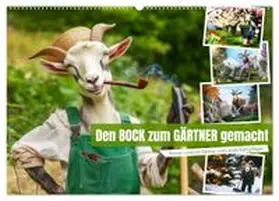 CALVENDO / Löwer |  Den Bock zum Gärtner gemacht (Wandkalender 2026 DIN A2 quer), CALVENDO Monatskalender | Sonstiges |  Sack Fachmedien