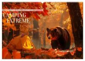 CALVENDO / Tapper |  Camping Extreme (Wandkalender 2026 DIN A2 quer), CALVENDO Monatskalender | Sonstiges |  Sack Fachmedien