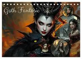 CALVENDO |  Goth Fantasie (Tischkalender 2026 DIN A5 quer), CALVENDO Monatskalender | Sonstiges |  Sack Fachmedien