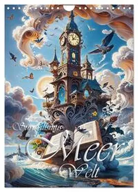 Anser / CALVENDO |  Surrealismus Meer WELT - Digitale Kunst (Wandkalender 2026 DIN A4 hoch), CALVENDO Monatskalender | Sonstiges |  Sack Fachmedien