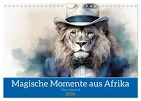 Strecker / CALVENDO |  Magische Momente aus Afrika (Wandkalender 2026 DIN A4 quer), CALVENDO Monatskalender | Sonstiges |  Sack Fachmedien