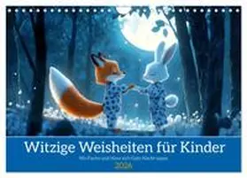 CALVENDO / Tapper |  Witzige Weisheiten für Kinder (Wandkalender 2026 DIN A4 quer), CALVENDO Monatskalender | Sonstiges |  Sack Fachmedien