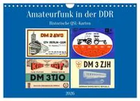 von Löwis of Menar / CALVENDO |  Amateurfunk in der DDR - Historische QSL-Karten (Wandkalender 2026 DIN A4 quer), CALVENDO Monatskalender | Sonstiges |  Sack Fachmedien