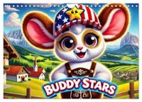 CALVENDO / Warstat |  Buddy Stars - Abenteuer für Kinder (Wandkalender 2026 DIN A4 quer), CALVENDO Monatskalender | Sonstiges |  Sack Fachmedien
