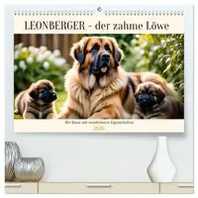Kleemann / CALVENDO |  Leonberger - der zahme Löwe (hochwertiger Premium Wandkalender 2026 DIN A2 quer), Kunstdruck in Hochglanz | Sonstiges |  Sack Fachmedien