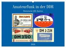von Löwis of Menar / CALVENDO |  Amateurfunk in der DDR - Historische QSL-Karten (Wandkalender 2026 DIN A2 quer), CALVENDO Monatskalender | Sonstiges |  Sack Fachmedien