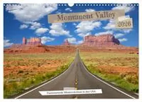 Bittner / CALVENDO |  Monument Valley - Faszinierende Westernkulisse in den USA (Wandkalender 2026 DIN A3 quer), CALVENDO Monatskalender | Sonstiges |  Sack Fachmedien