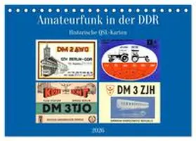 von Löwis of Menar / CALVENDO |  Amateurfunk in der DDR - Historische QSL-Karten (Tischkalender 2026 DIN A5 quer), CALVENDO Monatskalender | Sonstiges |  Sack Fachmedien