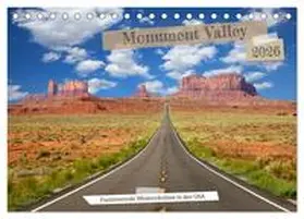 Bittner / CALVENDO |  Monument Valley - Faszinierende Westernkulisse in den USA (Tischkalender 2026 DIN A5 quer), CALVENDO Monatskalender | Sonstiges |  Sack Fachmedien