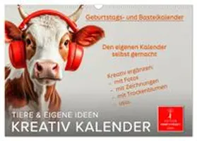 CALVENDO / Roder |  Kreativ Kalender - Tiere & eigene Ideen (Wandkalender 2026 DIN A3 quer), CALVENDO Monatskalender | Sonstiges |  Sack Fachmedien