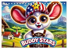 CALVENDO / Warstat |  Buddy Stars - Abenteuer für Kinder (Tischkalender 2026 DIN A5 quer), CALVENDO Monatskalender | Sonstiges |  Sack Fachmedien