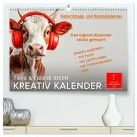 CALVENDO / Roder |  Kreativ Kalender - Tiere & eigene Ideen (hochwertiger Premium Wandkalender 2026 DIN A2 quer), Kunstdruck in Hochglanz | Sonstiges |  Sack Fachmedien