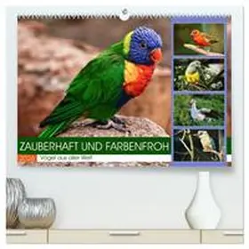 Löwer / CALVENDO |  Zauberhaft und farbenfroh (hochwertiger Premium Wandkalender 2026 DIN A2 quer), Kunstdruck in Hochglanz | Sonstiges |  Sack Fachmedien