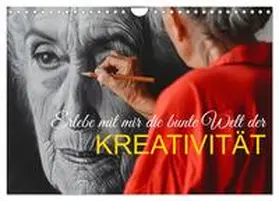 Büscher / CALVENDO |  Erlebe mit mir die bunte Welt der Kreativität (Wandkalender 2026 DIN A4 quer), CALVENDO Monatskalender | Sonstiges |  Sack Fachmedien