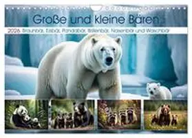 Kleemann / CALVENDO |  Große und kleine Bären (Wandkalender 2026 DIN A4 quer), CALVENDO Monatskalender | Sonstiges |  Sack Fachmedien