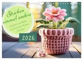 CALVENDO / Calmbacher |  Stricken einmal anders (Wandkalender 2026 DIN A4 quer), CALVENDO Monatskalender | Sonstiges |  Sack Fachmedien