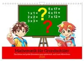 Kleemann / CALVENDO |  Mathematik für Grundschüler (Wandkalender 2026 DIN A4 quer), CALVENDO Monatskalender | Sonstiges |  Sack Fachmedien