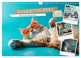 Viola / CALVENDO |  MORGENMUFFEL Mürrische Weisheiten (Wandkalender 2026 DIN A4 quer), CALVENDO Monatskalender | Sonstiges |  Sack Fachmedien