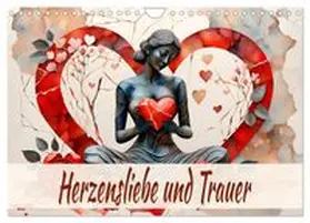 CALVENDO / Djeric |  Herzensliebe und Trauer (Wandkalender 2026 DIN A4 quer), CALVENDO Monatskalender | Sonstiges |  Sack Fachmedien