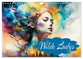 CALVENDO / Djeric |  Wilde Ladys (Wandkalender 2026 DIN A4 quer), CALVENDO Monatskalender | Sonstiges |  Sack Fachmedien