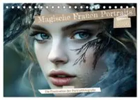 CALVENDO / Bertschi |  Magische Frauen Portraits (Tischkalender 2026 DIN A5 quer), CALVENDO Monatskalender | Sonstiges |  Sack Fachmedien