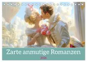 CALVENDO / Brunner-Klaus |  Zarte anmutige Romanzen (Tischkalender 2026 DIN A5 quer), CALVENDO Monatskalender | Sonstiges |  Sack Fachmedien