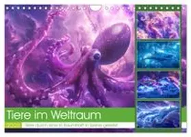 CALVENDO / Gierok-Latniak |  Tiere im Weltraum (Wandkalender 2026 DIN A4 quer), CALVENDO Monatskalender | Sonstiges |  Sack Fachmedien