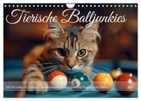 CALVENDO / Waurick |  Tierische Balljunkies (Wandkalender 2026 DIN A4 quer), CALVENDO Monatskalender | Sonstiges |  Sack Fachmedien