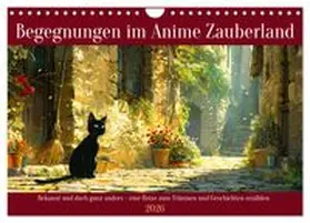 CALVENDO / Waurick |  Begegnungen im Anime Zauberland (Wandkalender 2026 DIN A4 quer), CALVENDO Monatskalender | Sonstiges |  Sack Fachmedien