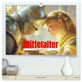 CALVENDO / Brunner-Klaus |  Mittelalter - Ein Blick in diese Zeit (hochwertiger Premium Wandkalender 2026 DIN A2 quer), Kunstdruck in Hochglanz | Sonstiges |  Sack Fachmedien