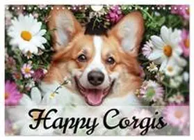 Bee / CALVENDO |  Happy Corgis (Wandkalender 2026 DIN A4 quer), CALVENDO Monatskalender | Sonstiges |  Sack Fachmedien