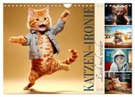 Viola / CALVENDO |  KATZEN-IRONIE Lach mal wieder (Wandkalender 2026 DIN A4 quer), CALVENDO Monatskalender | Sonstiges |  Sack Fachmedien